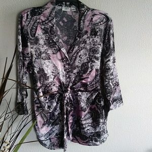 NWOT "silk" Blouse